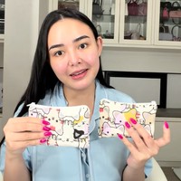 Gaya Amanda Manopo Pamer Kado Anniversary, Tas Mini Isinya Capai Rp 1,2 M