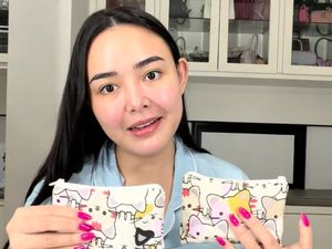 Gaya Amanda Manopo Pamer Kado Anniversary, Tas Mini Isinya Capai Rp 1,2 M