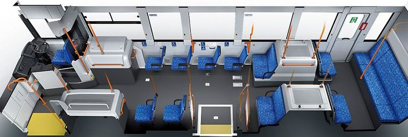 Bus hidrogen Toyota Sora Bus hidrogen Toyota Sora