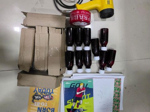 Dittipideksus Bareskrim Polri membongkar keberadaan pabrik pembuat vitamin anak palsu bermerek Apialys di wilayah Lampung (dok.istimewa)