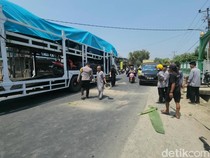Polisi Amankan Truk Terkait Tabrak Lari 2 Siswa MAN 1 Polman