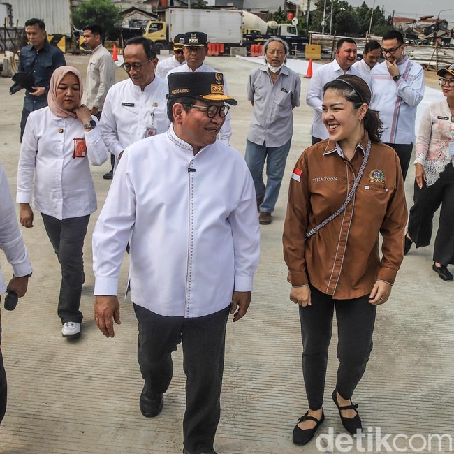 Pramono Tinjau Proyek Jalan Tembus Kelapa Gading-Pulogadung