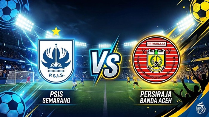 Ilustrasi PSIS Semarang Vs Persiraja Banda Aceh