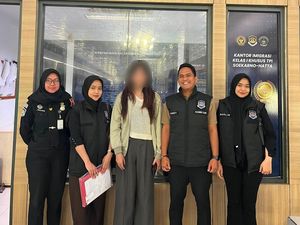 Gadis WN Jepang Overstay 3 Tahun di Blitar Kini Dideportasi