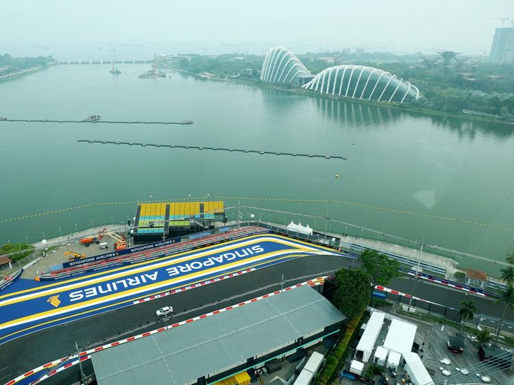 Kabut Asap dari Indonesia Bayangi Gelaran F1 Singapura 2026