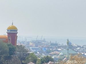 Udara Parepare Tak Sehat gegara Kabut Asap