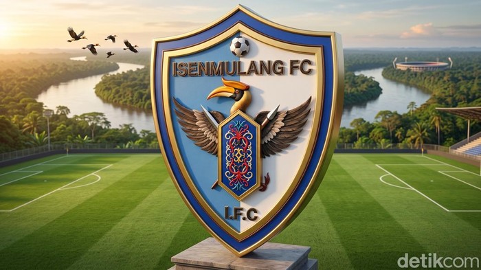 Logo Isenmulang Kalteng FC. (Gemini AI)