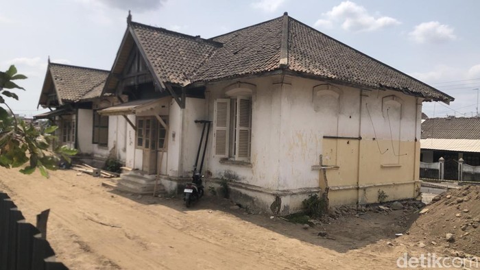Lokasi eks rumah dinas KAI di selatan Stasiun Lempuyangan yang dirobohkan, Jumat (9/10/2026)