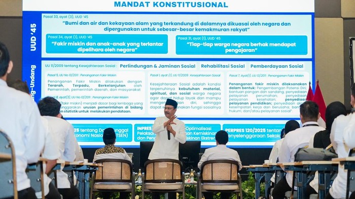 Menteri Sosial (Mensos), Saifullah Yusuf (Gus Ipul)