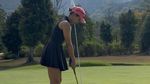 Momen Nadia Mulya Coba Main Golf Pertama Kali