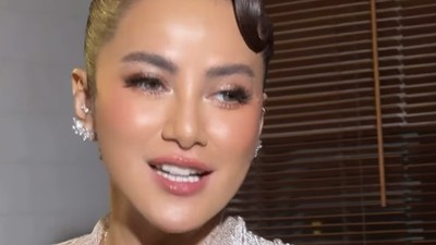 Olla Ramlan Jawab Perasaan Datang ke Nikahan Aufar Hutapea