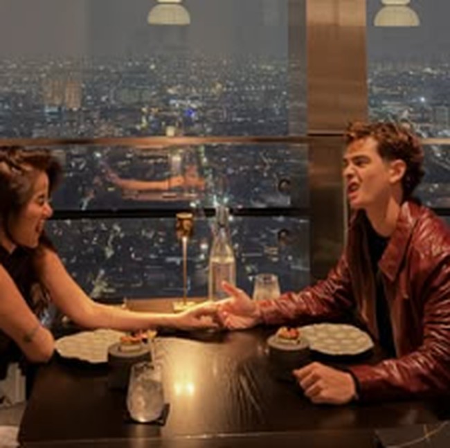 Momen Olla Ramlan dan Tristan Molina Sushi Date hingga Dinner Romantis