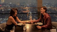 Momen Olla Ramlan dan Tristan Molina 'Sushi Date' hingga Dinner Romantis