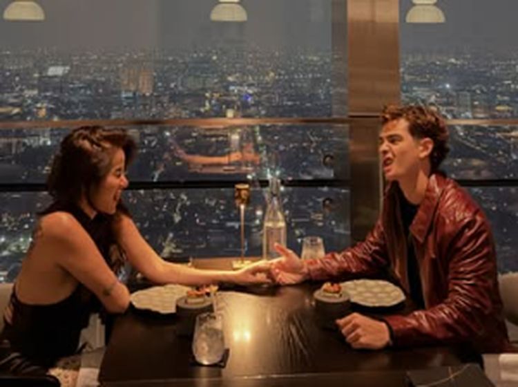 Momen Olla Ramlan dan Tristan Molina Sushi Date hingga Dinner Romantis