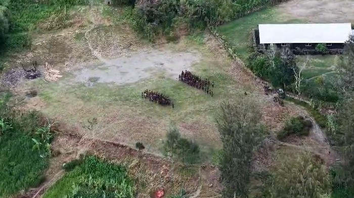 OPM kepergok sedang melaksanakan upacara di Intan Jaya.