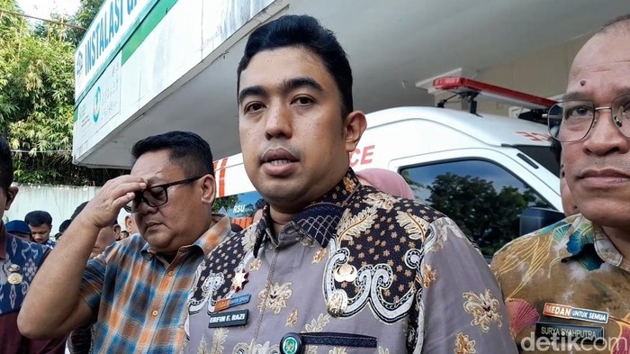 Pj Sekda Kota Medan Erfin Fahrurrazi.
