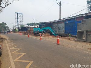 Drainase Dibenahi Dekat Pemkot Cimahi Telan Rp 1,1 Miliar