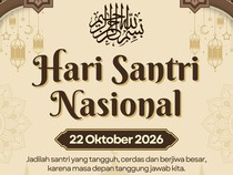 Tema Hari Santri 2026 Lengkap Kemenag-NU, Ini Makna dan Pesannya!