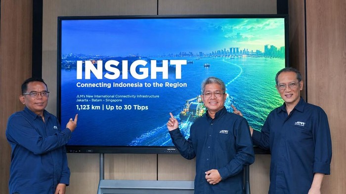 PT Jala Lintas Media (JLM) memperkenalkan Insight, jaringan backbone kabel laut sepanjang 1.123 kilometer yang menghubungkan Jakarta, Batam, hingga Singapura.