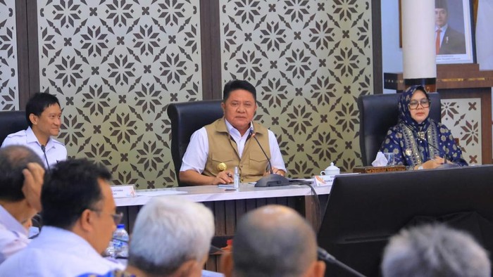 Rapat Progres Percepatan Pembangunan Fly Over di Kabupaten Muara Enim