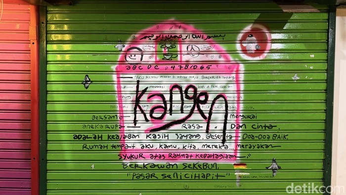 Rolling dor kios berkawan Sekebun yang di gambar