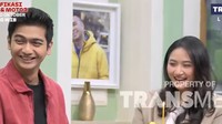 Momen ini terlihat saat Bella Giscka, memberikan kejutan ulang tahun untuk Teuku Ryan.  Foto: FYP Trans 7