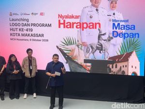 Appi Luncurkan Logo HUT ke-419 Makassar Karya Tudob Studio