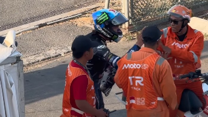 Aksi Jari Tengah Alex Rins di Mandalika dan Penjelasan SOP Marshal (2)