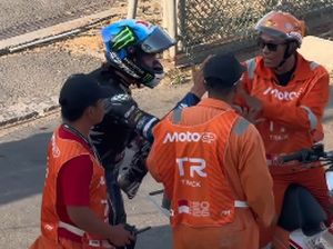 Cekcok Sampai Acungkan Jari Tengah, Rins Harap Marshal Juga Minta Maaf