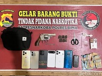 Polisi Grebek Kampung Narkoba di Bima: Tangkap 7 Orang, Sita 1 Senpi-13 Amunisi