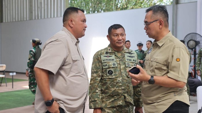 Bupati Bogor Rudy Susmanto saat bersilaturahmi dengan Forkopimda.