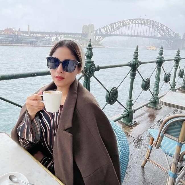 Danya Asegaf, Istri Aufar Hutapea yang Doyan Kulineran dan Keliling Dunia