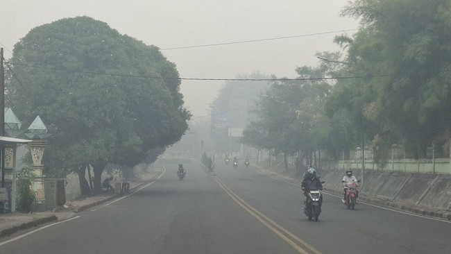 Kualitas Udara Jambi di Level Berbahaya, Pemprov Buka Posko Kesehatan