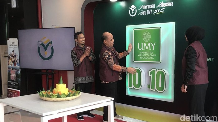 Kick-off Penmaru UMY Tahun Akademik 2027/2028 di Kantor Direktorat Komunikasi Publik, Gedung Admisi UMY, Sabtu (10/10/2026).