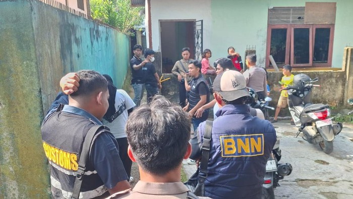 Operasi Sarang Narkoba yang digelar tim gabungan di Kota Tarakan (dok Polda Kaltara)