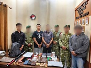 Bawa Paket dan Lintingan Ganja, Pria Diciduk Satgas Perbatasan di Nunukan