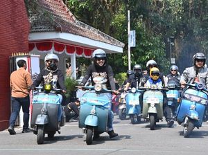 Scooterist Penuhi Pantai Prigi, Wabup Trenggalek: Gerakkan Potensi Wisata