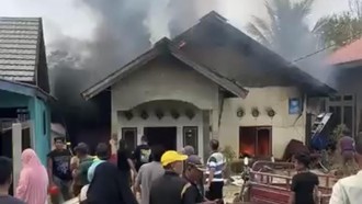 Tuding Istrinya Selingkuh, Pria di Konawe Bakar Rumah