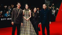 Slay di Red Carpet BIFF 2026, Pesona Putri Marino Bikin Salfok di Busan!