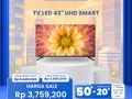 LED TV 43 Inch di Transmart Full Day Sale Diskon sampai 70%