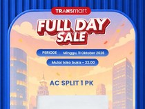 AC 1 PK Bisa Diskon Rp 1,7 Juta di Transmart Full Day Sale
