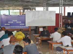 Salut! Napi Narkotika di Jambi Berlomba Belajar Baca Al-Quran
