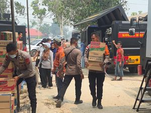 Jumlah Pengungsi Kebakaran Lahan Gambut di Basel Tinggal 60 Orang