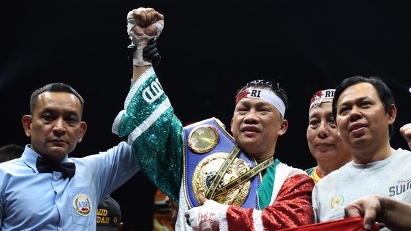 Daud Yordan Tumbangkan Petinju Filipina, Rebut Gelar ABF Diamond
