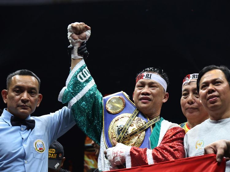 Daud Yordan Tumbangkan Petinju Filipina, Rebut Gelar ABF Diamond