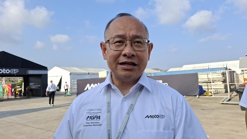 Direktur Operasional PT ITDC sekaligus Chairman Pertamina Grand Prix of Indonesia, Troy Reza Warokka, saat ditemui di KEK Mandalika, Minggu (11/10/2026). (Foto: Ahmad Viqi/detikBali)