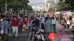 Jalan Margonda Bebas Kendaraan, Warga Depok Nikmati CFD
