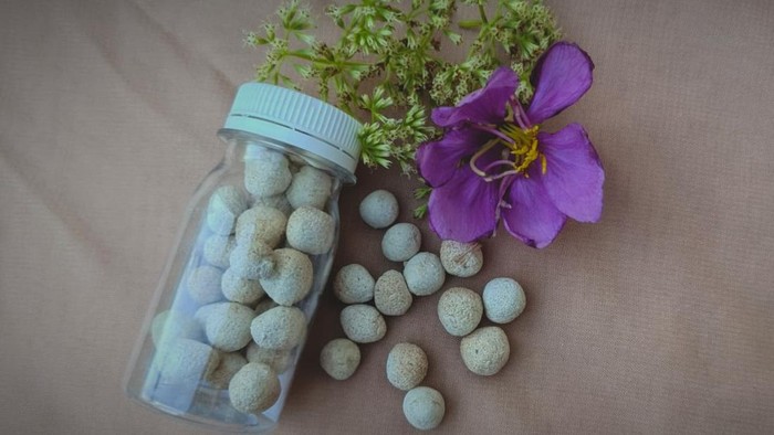 Kasai bisa alias pupur dingin, skincare andalan perempuan Dayak dan Banjar.