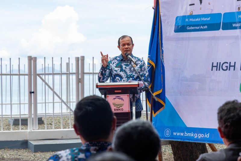 Kepala BMKG, Teuku Faisal Fathani