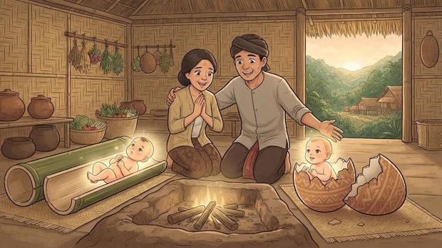 Legenda Kuwanyi dan asal-usul Bulungan.
